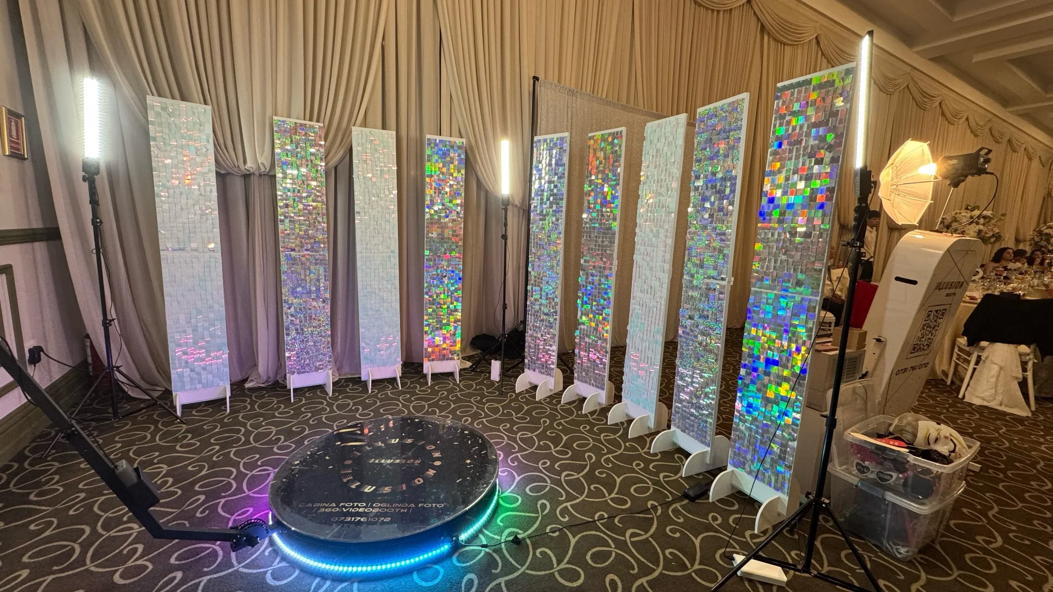 360 Video Booth IllusionBooth la eveniment